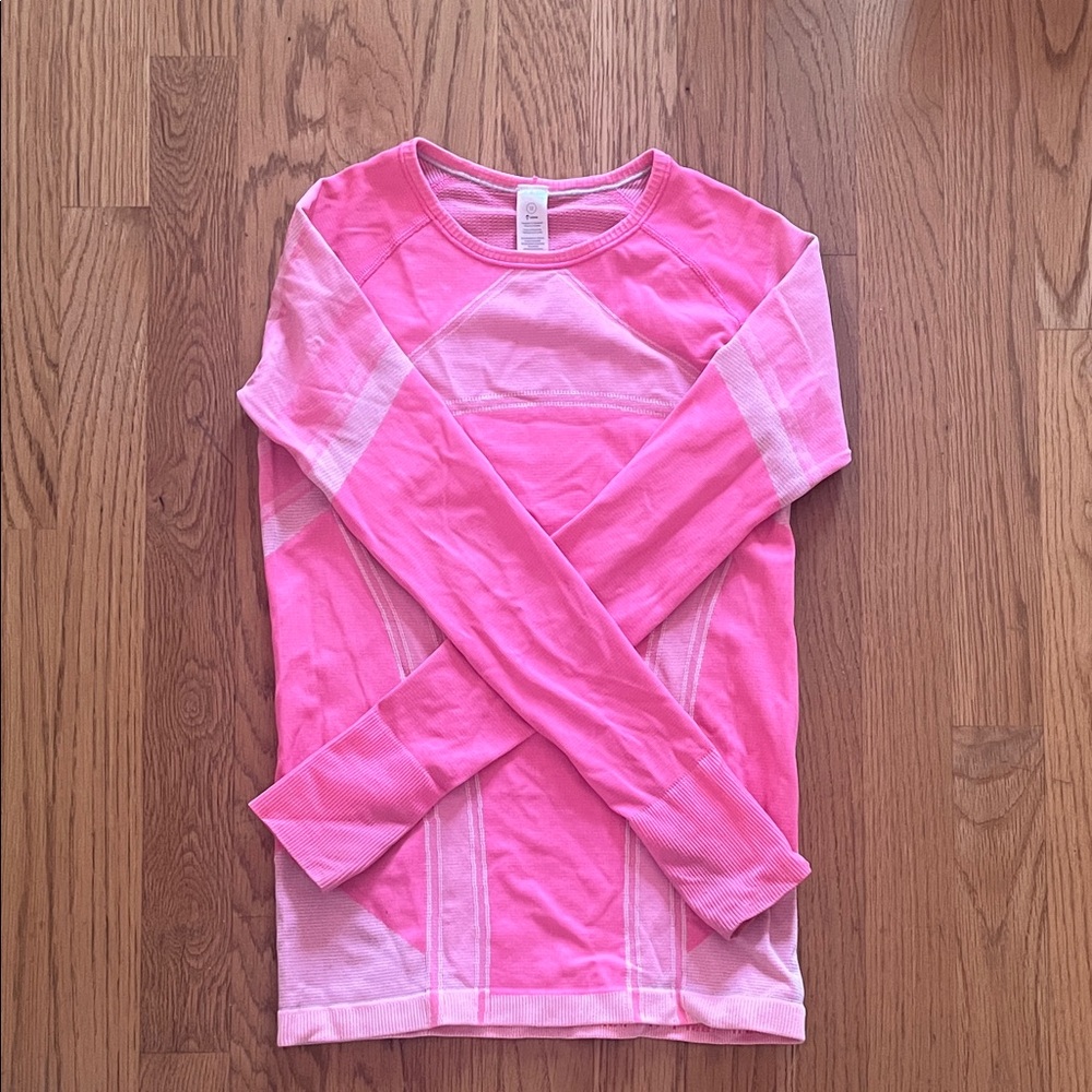 Ivivva Bright Pink Long Sleeve Top